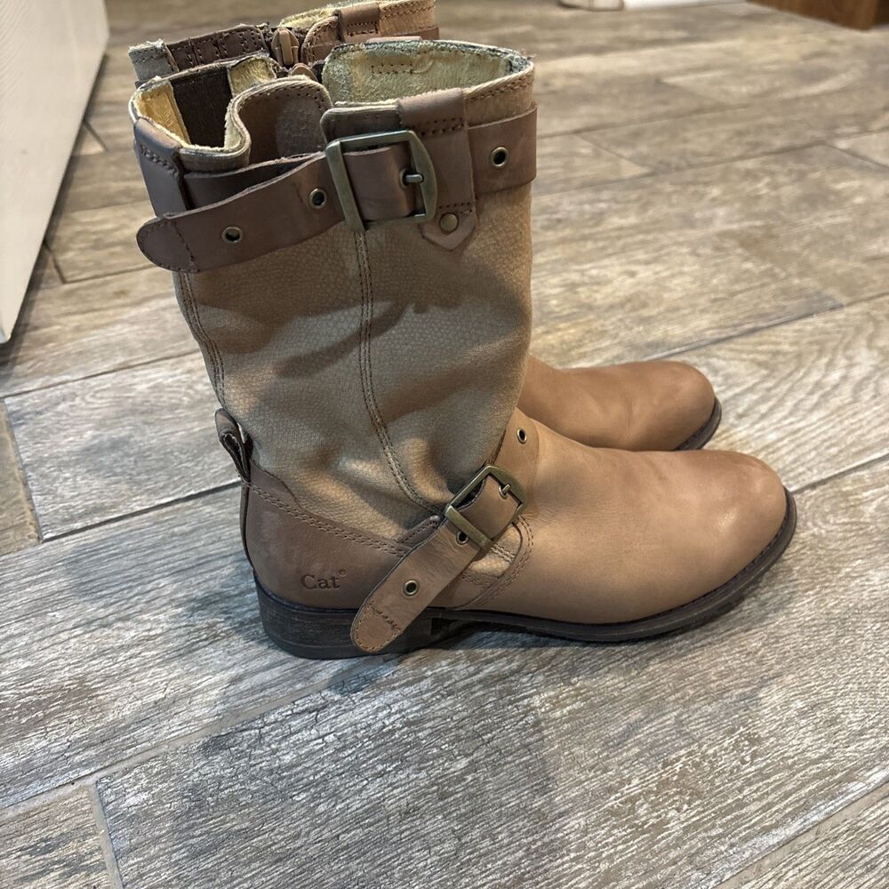 CAT Caterpillar Engineer Boots Women’s Size 8.5